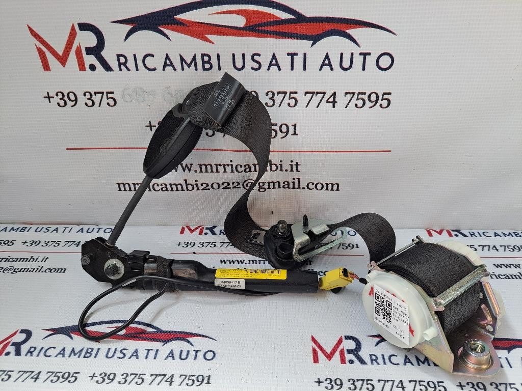 Cintura di Sicurezza Anteriore Sinistra OPEL Meriva 3° Serie