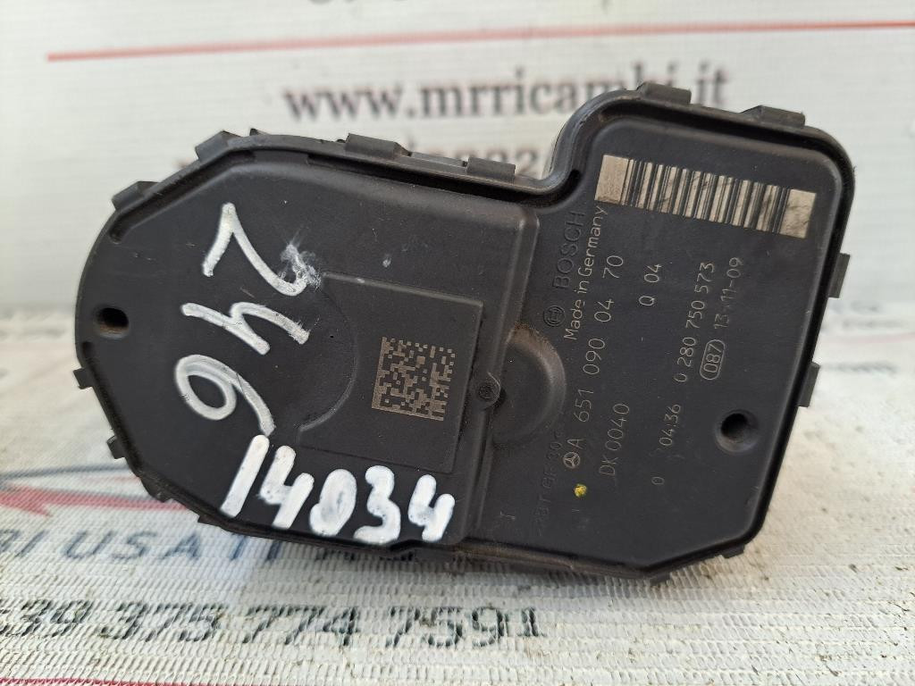 Corpo Farfallato MERCEDES Classe B W246 2° Serie
