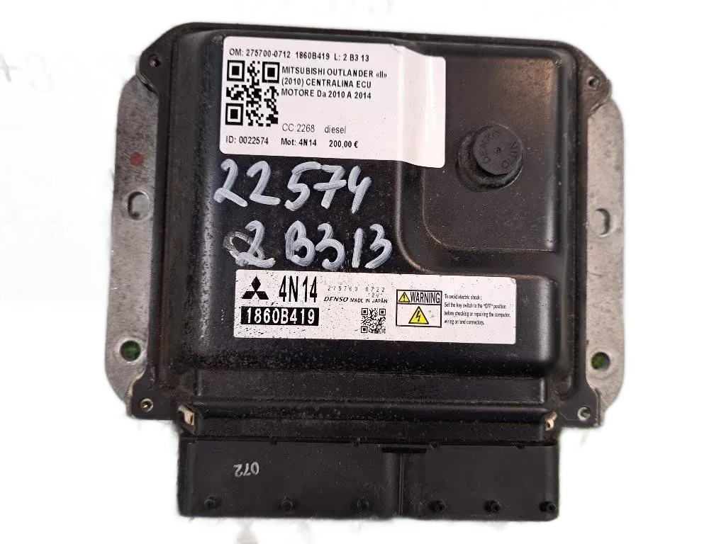 Centralina motore MITSUBISHI Outlander Serie (CW0) (09>12)