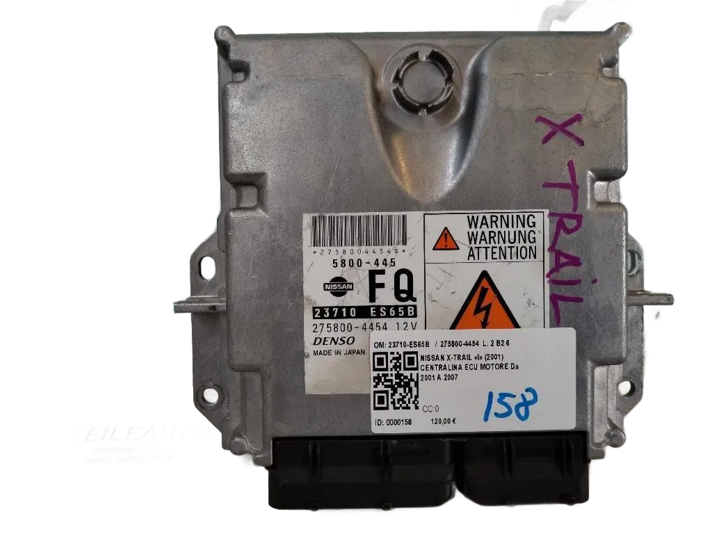 Centralina motore NISSAN X-Trail 1° Serie