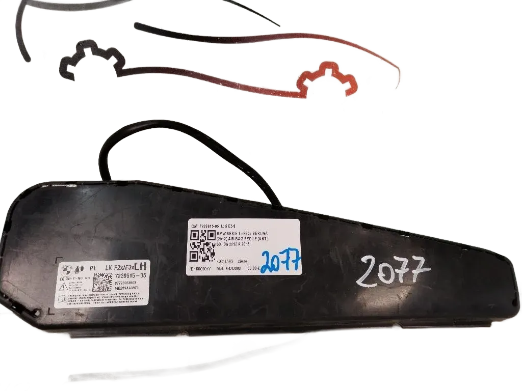 Airbag Sedile sinistro BMW Serie 1 F20 (11>19)