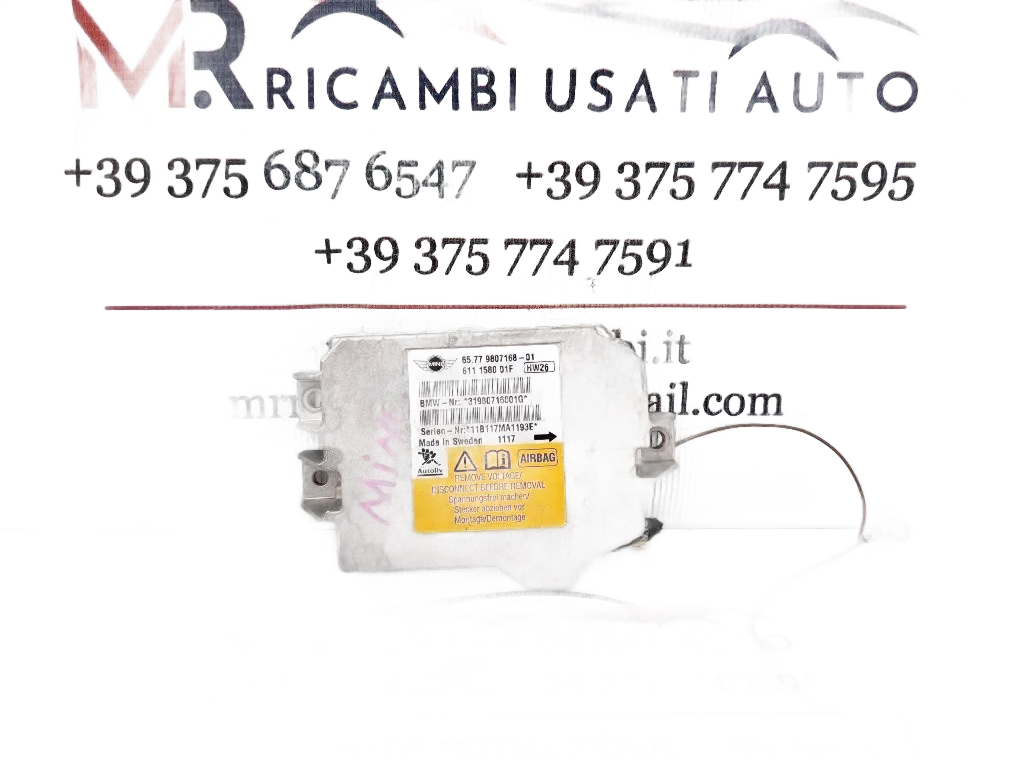 Centralina Airbag MINI Cooper 2° Serie