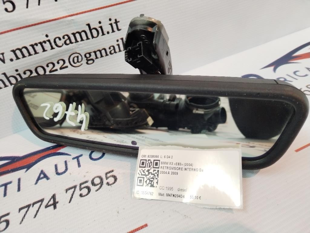 Specchietto Retrovisore Interno BMW X3 1° Serie