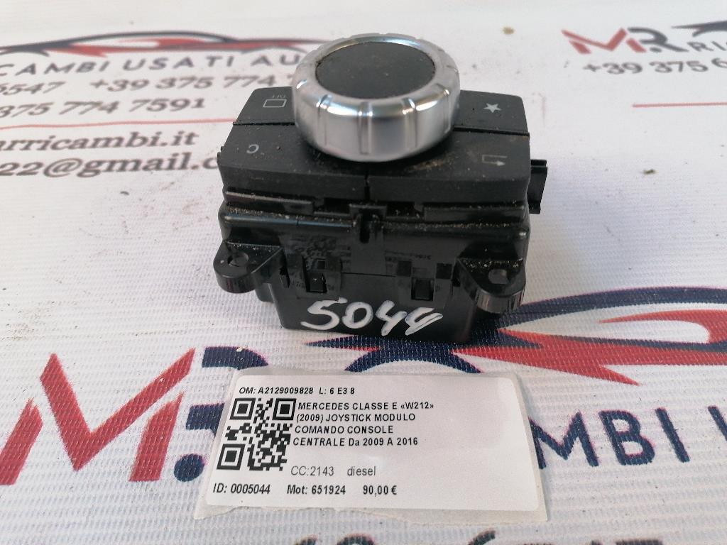 Joystick computer di bordo MERCEDES Classe E Berlina W212