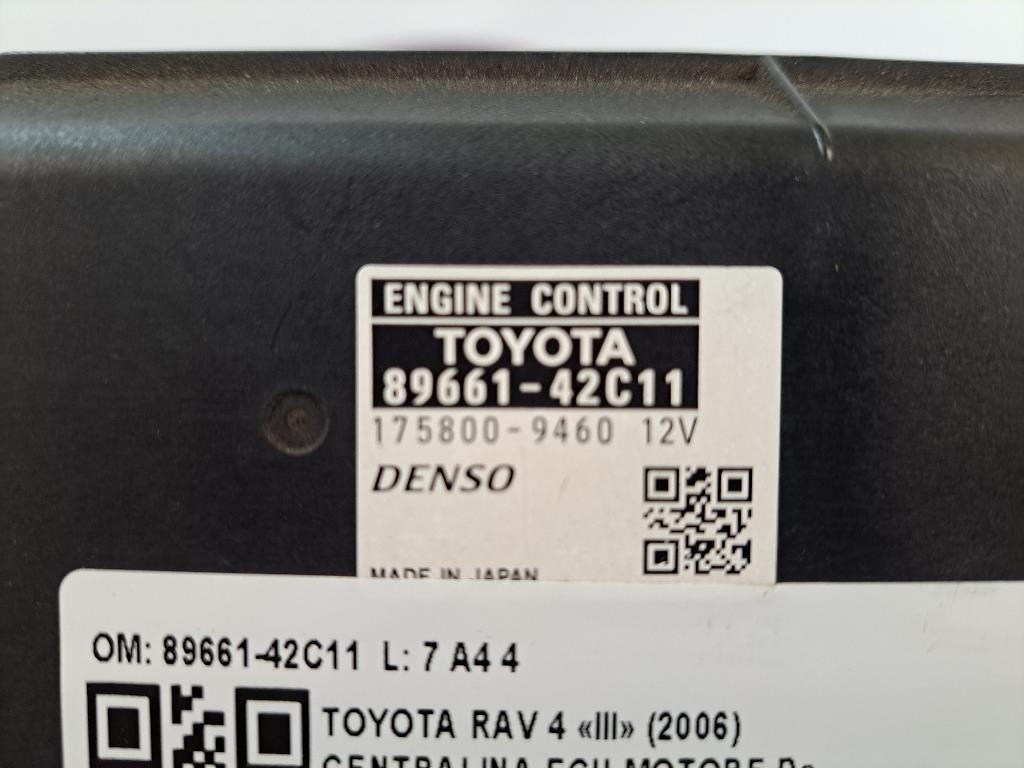 Centralina ECU TOYOTA Rav4 4° Serie