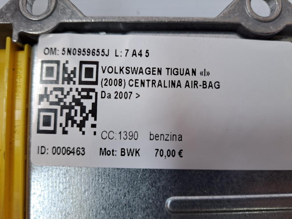 Centralina Airbag VOLKSWAGEN Tiguan 1° Serie