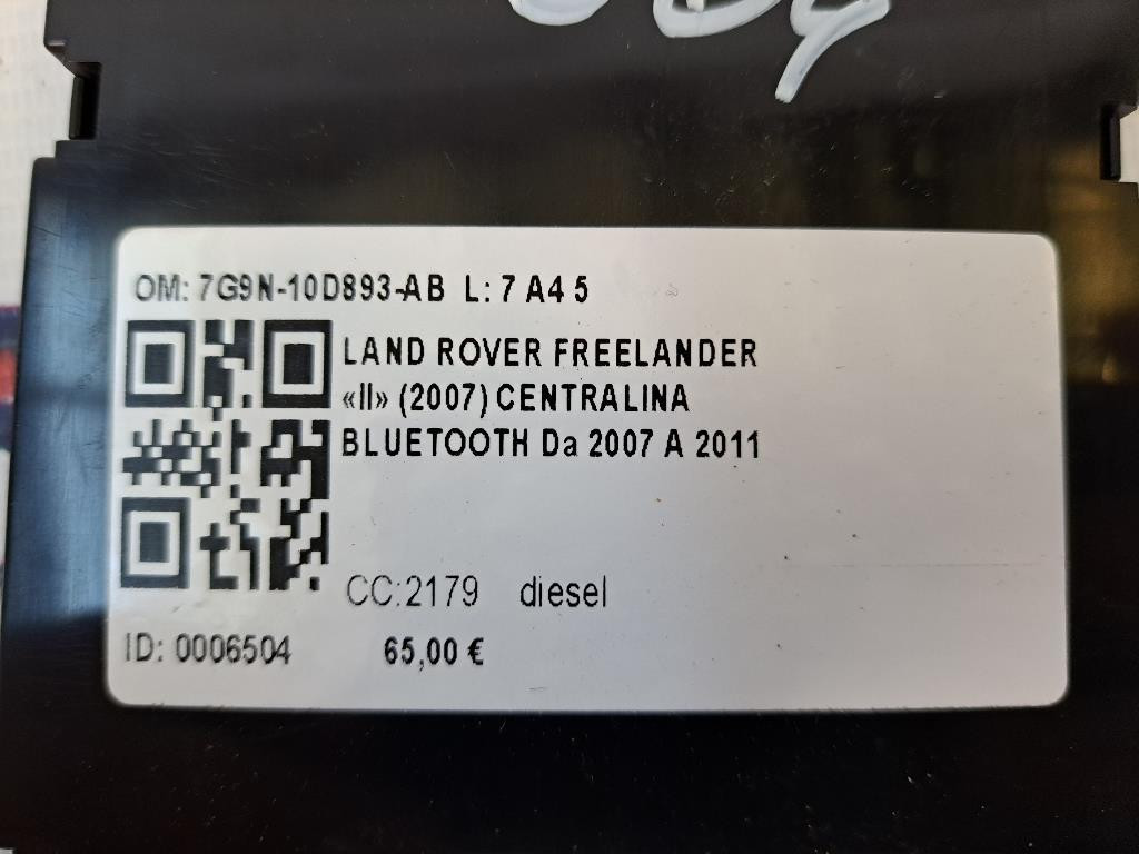 Centralina bluetooth telefono LAND ROVER Freelander 3° Serie