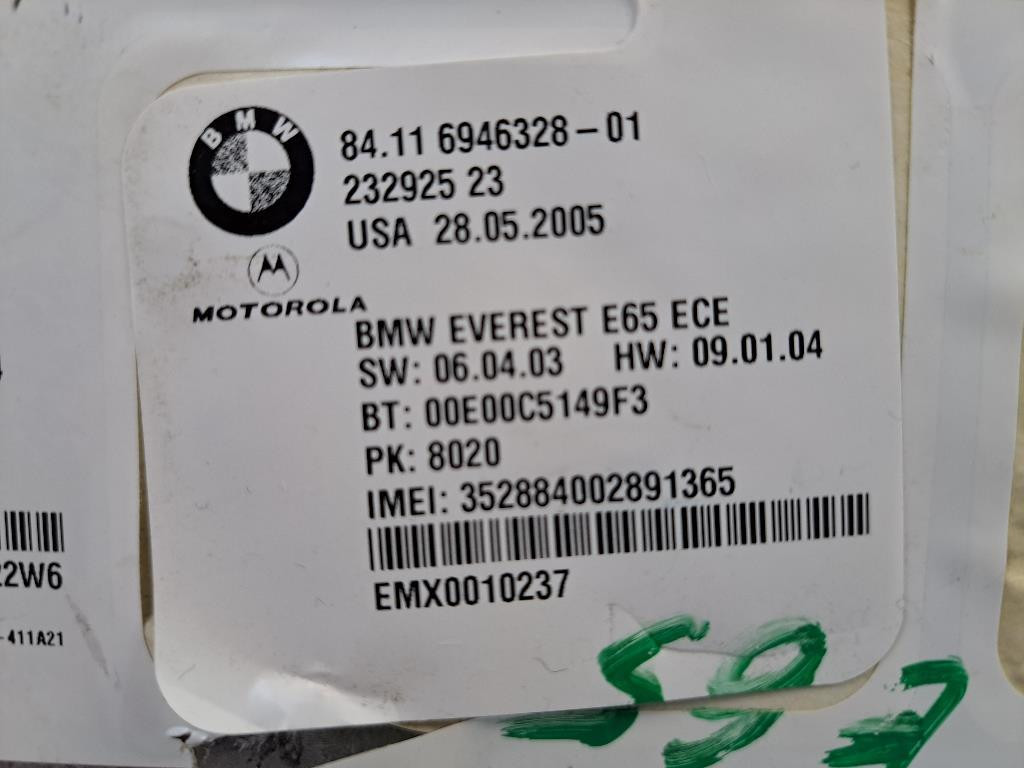 Centralina bluetooth telefono BMW Serie 7 E65/E66/E67/E68