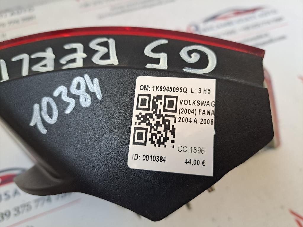 Stop fanale Posteriore Sinistro VOLKSWAGEN Golf 5 Berlina (03>08)