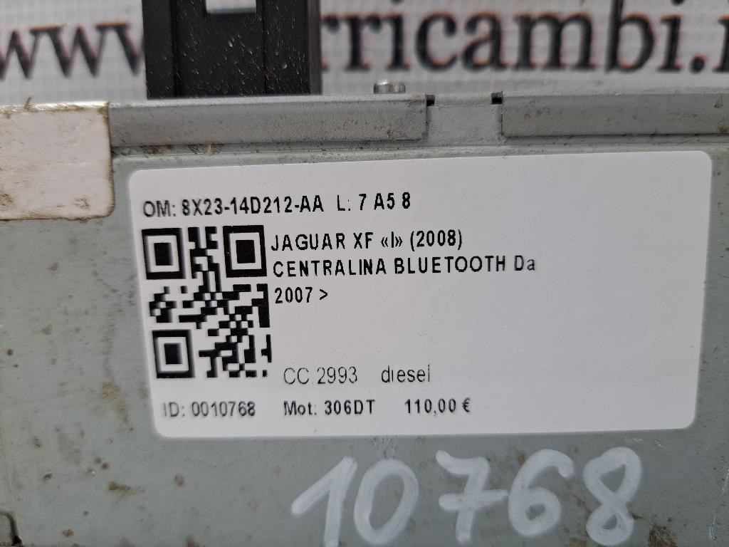 Centralina bluetooth telefono JAGUAR XF Serie (08>11)