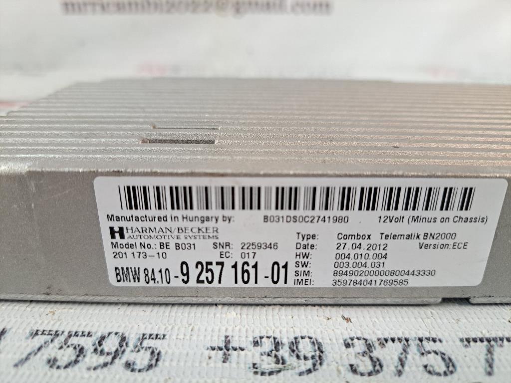 Centralina bluetooth telefono BMW Serie 5 F10