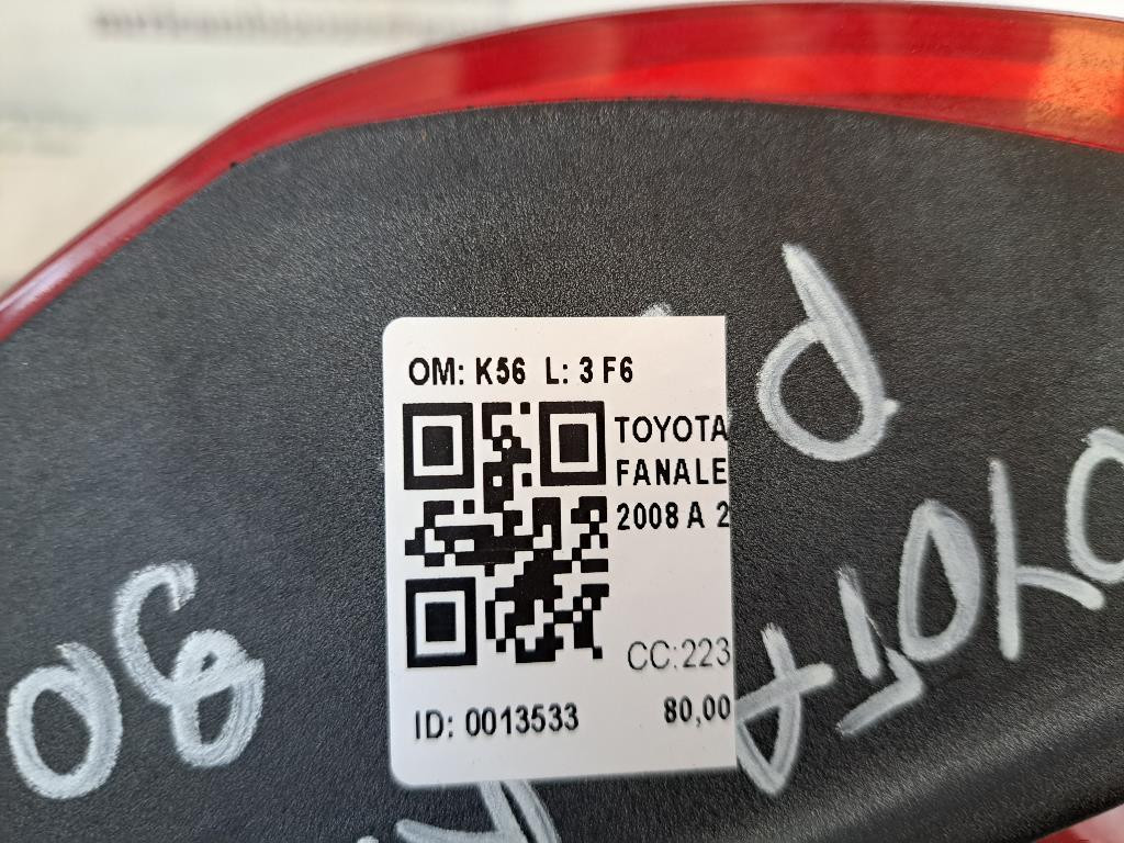 Stop fanale Posteriore Sinistro TOYOTA Rav4 4° Serie