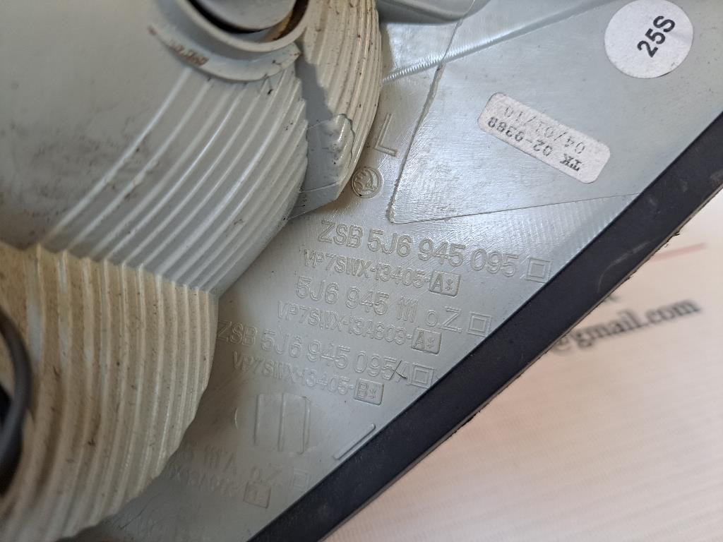 Stop fanale Posteriore Sinistro SKODA Fabia Berlina 2° Serie