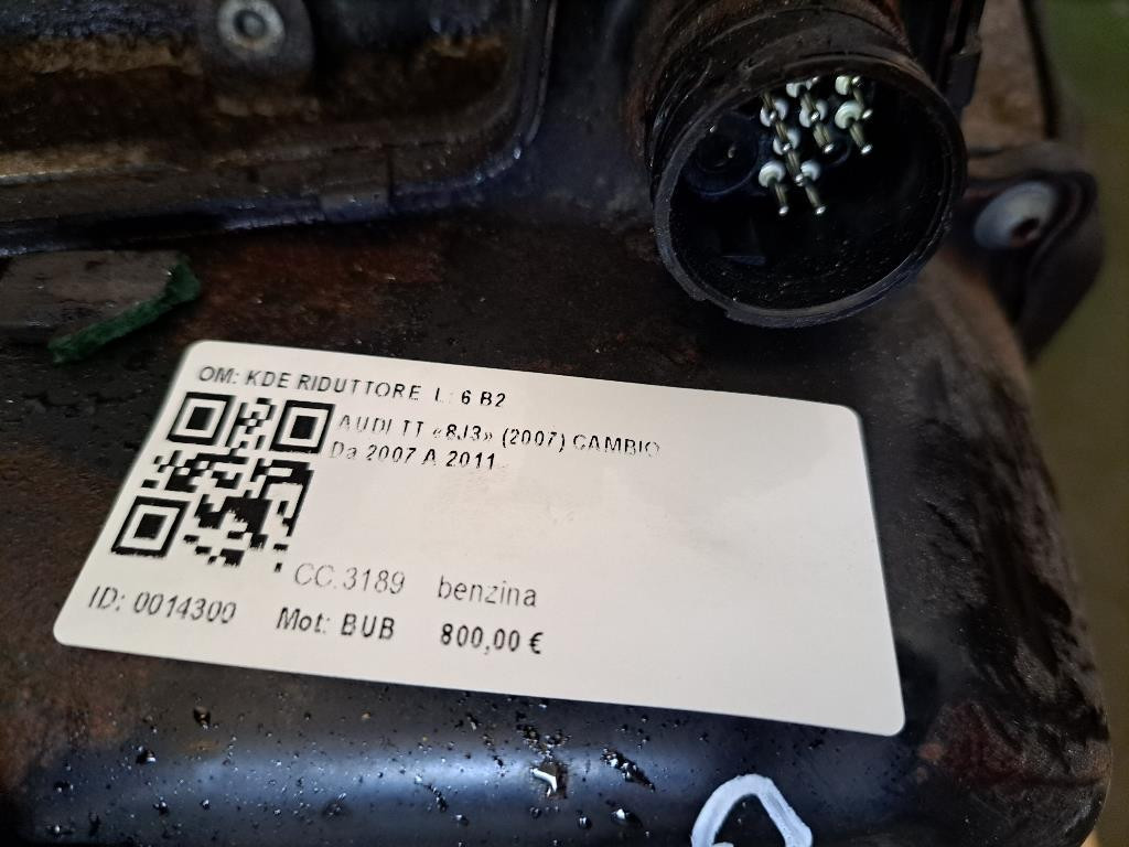 Cambio Automatico con convertitore di coppia AUDI TT Serie (8J3) (06>14)