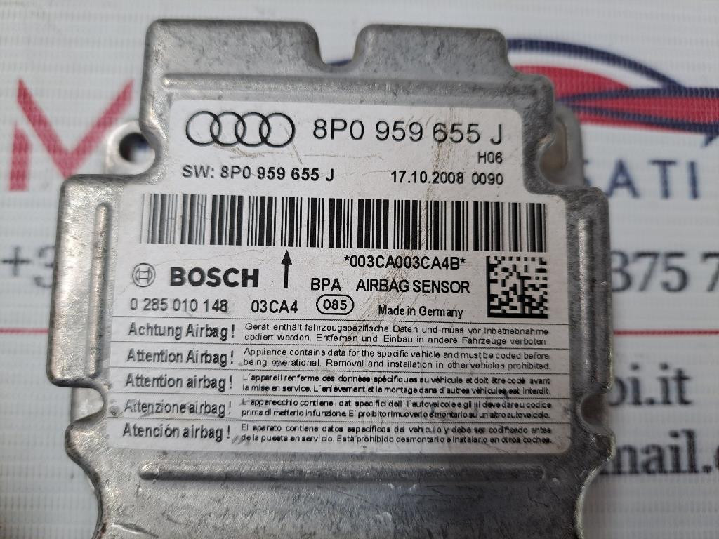 Centralina Airbag AUDI A3 Serie (8P1) (03>05)