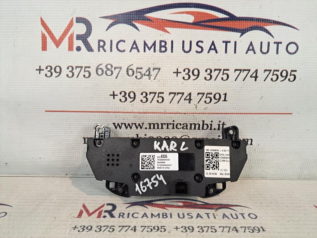 Comandi Clima OPEL Karl Serie