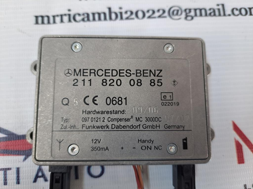 Centralina bluetooth telefono MERCEDES Classe E S. Wagon W211