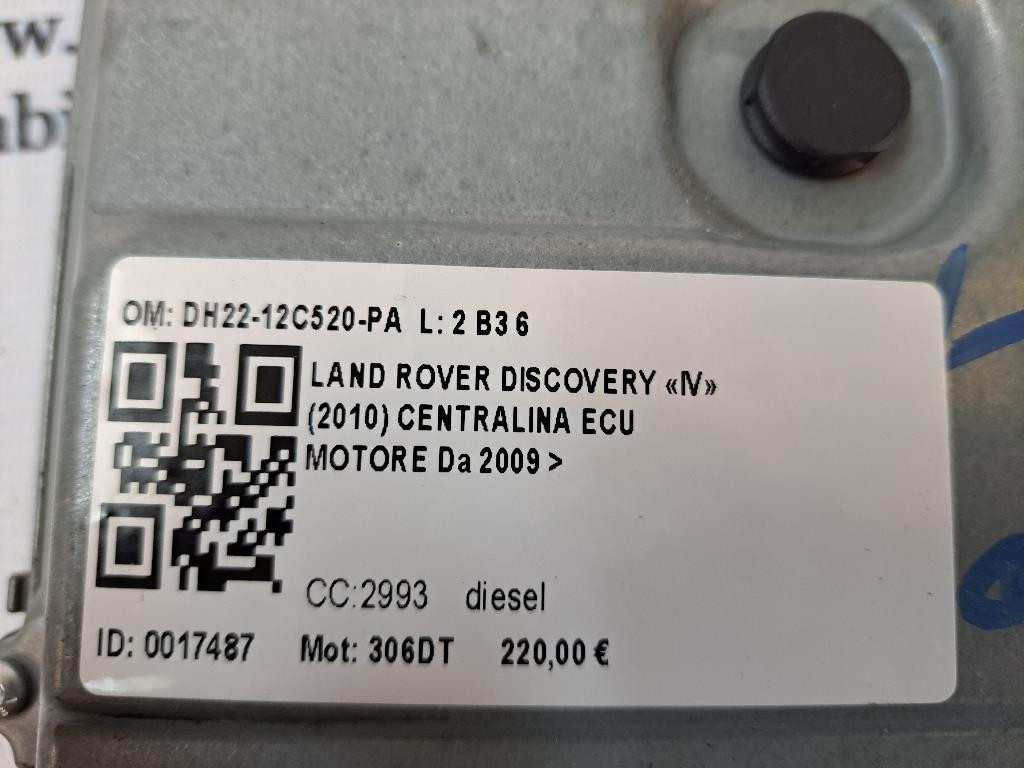 Centralina ECU LAND ROVER Discovery Serie IV (10>)