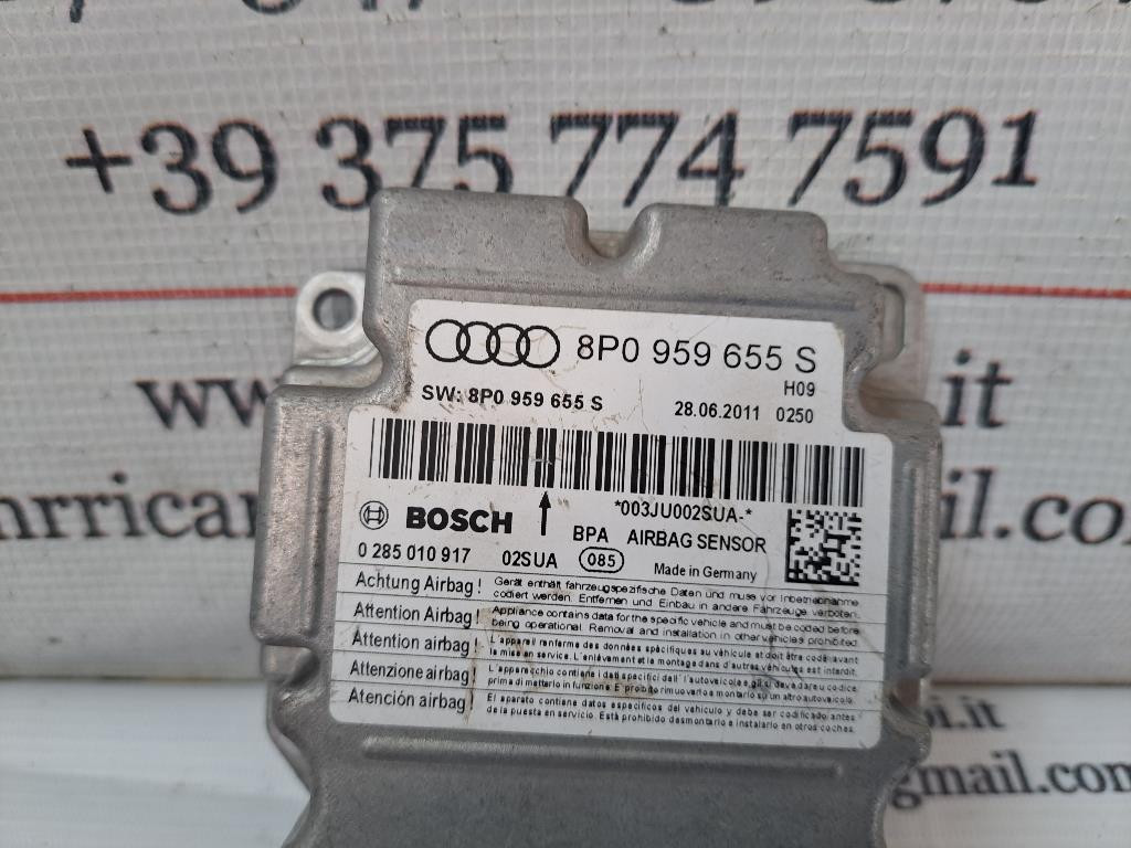 Centralina Airbag AUDI A3 Serie (8P1) (08>12)