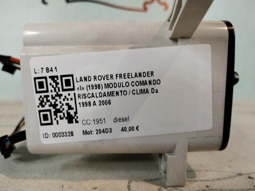 Comandi Clima LAND ROVER Freelander 3° Serie