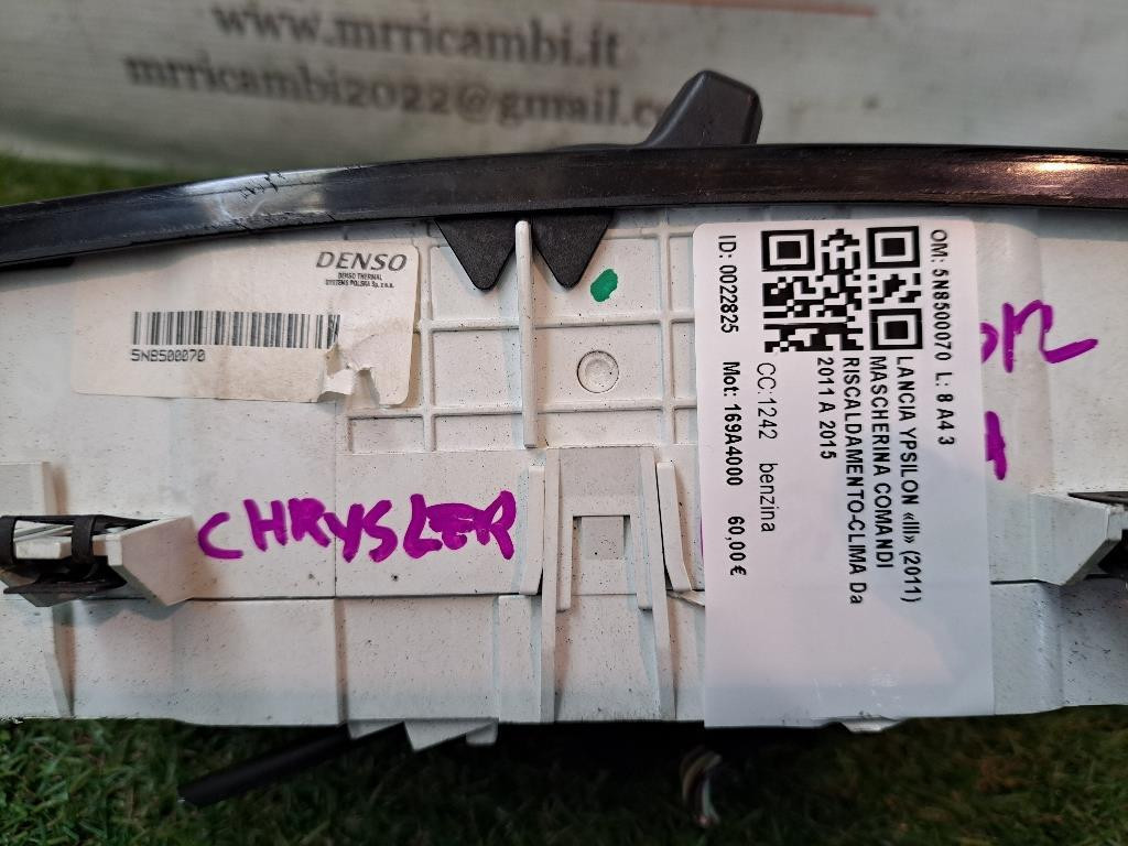 Comandi Clima LANCIA Ypsilon 3° Serie