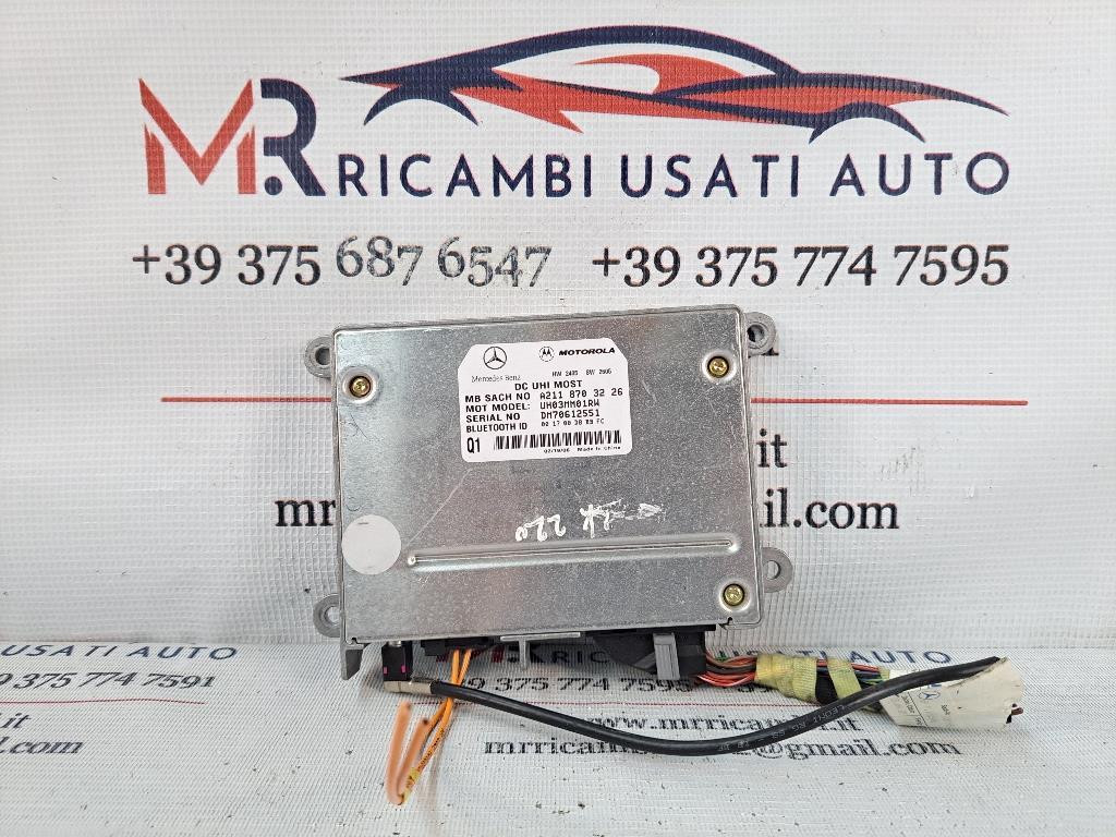 Centralina bluetooth telefono MERCEDES ML W164 3° Serie