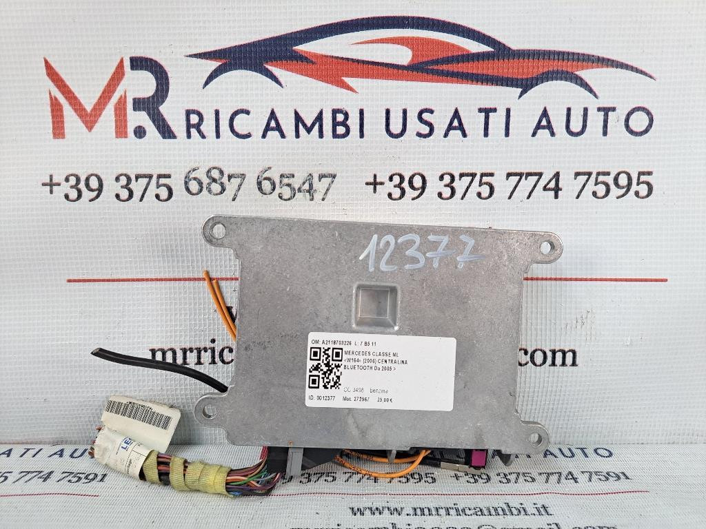 Centralina bluetooth telefono MERCEDES ML W164 3° Serie