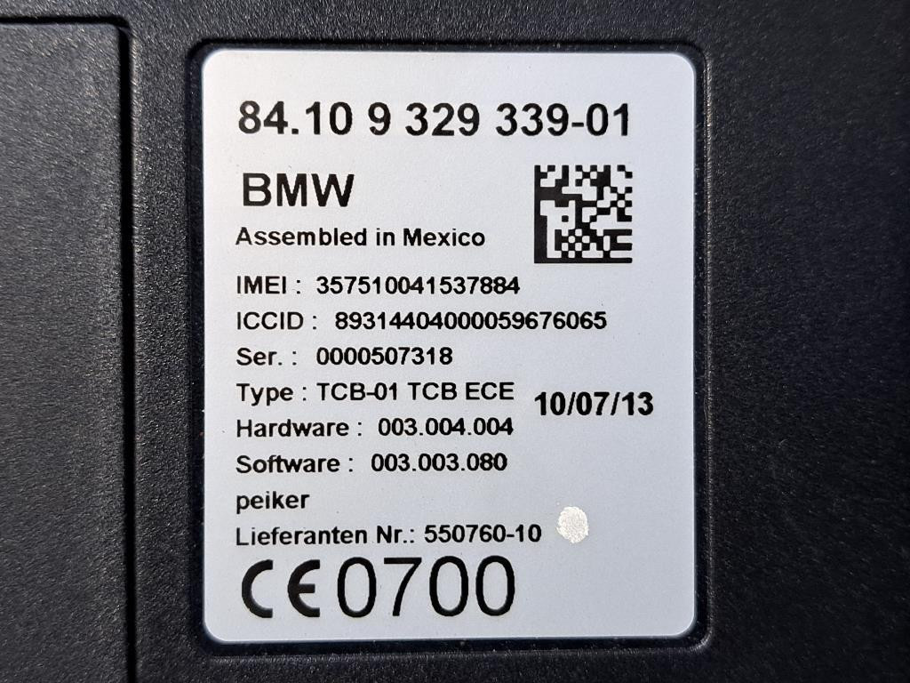 Centralina bluetooth telefono BMW Serie 5 F10