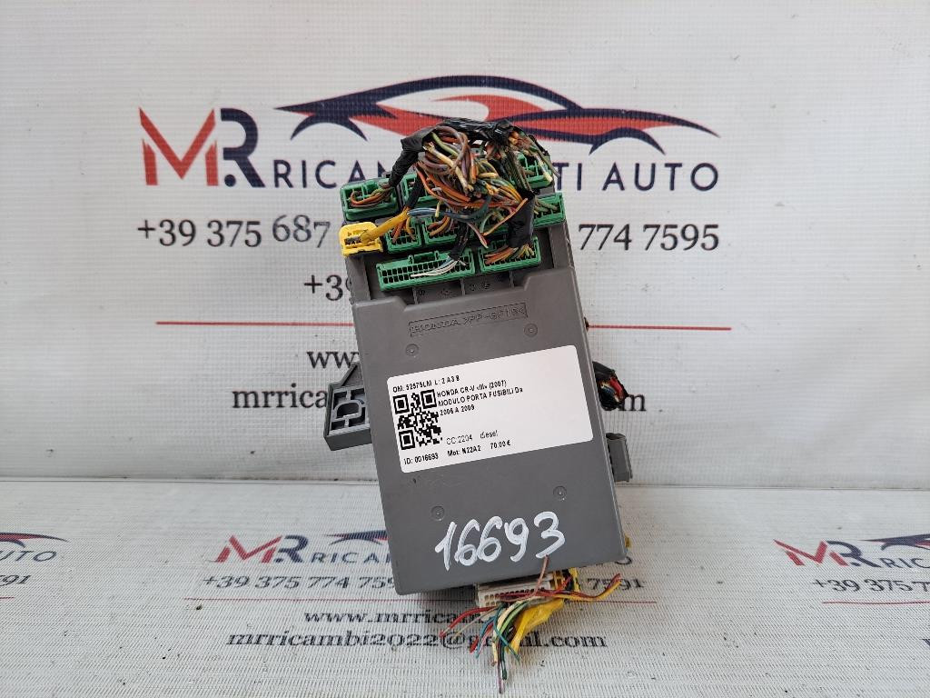 box contenitore porta fusibili HONDA CR-V 4° Serie (07>12)