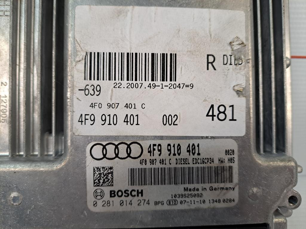 Centralina ECU AUDI A6 Avant Serie C6 (4F5) (04>12)