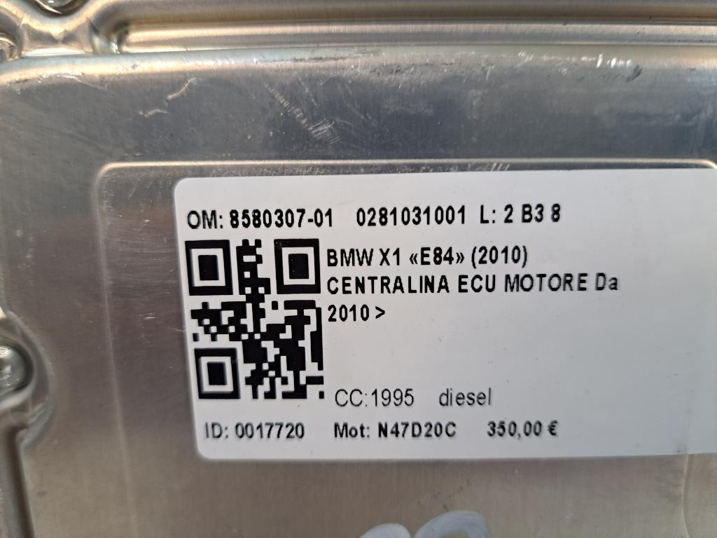 Centralina motore BMW X1 Serie (E84) (09>15)