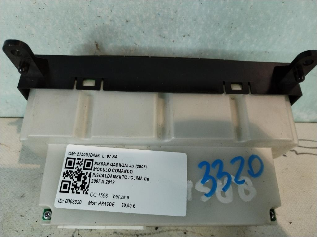 Comandi Clima NISSAN Qashqai 1° Serie