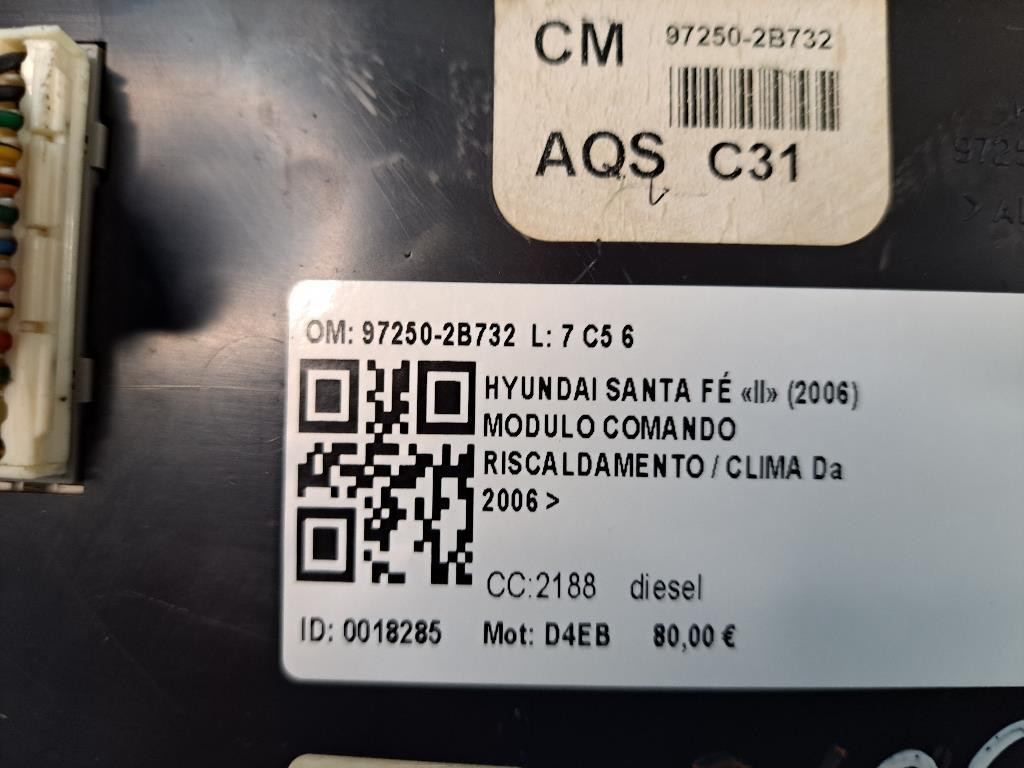 Comandi Clima HYUNDAI Santa Fe 2° Serie