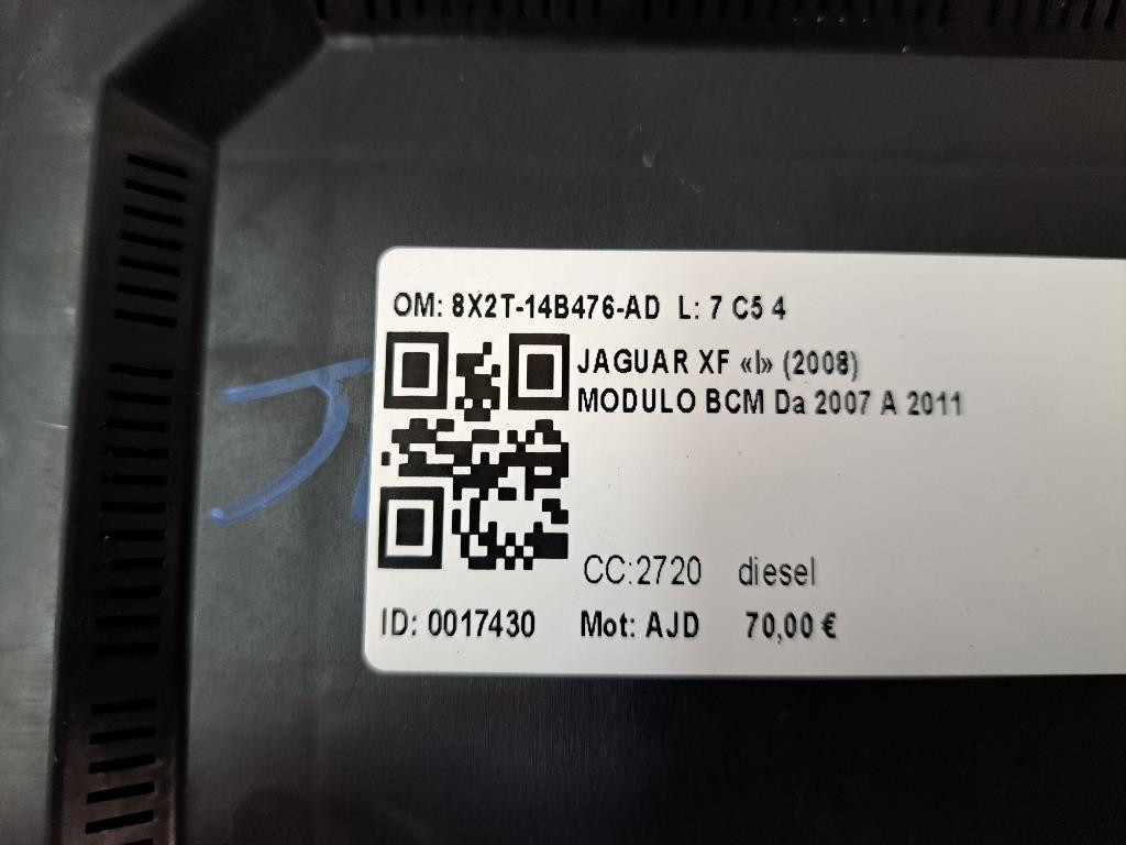 box contenitore porta fusibili JAGUAR XF Serie (08>11)