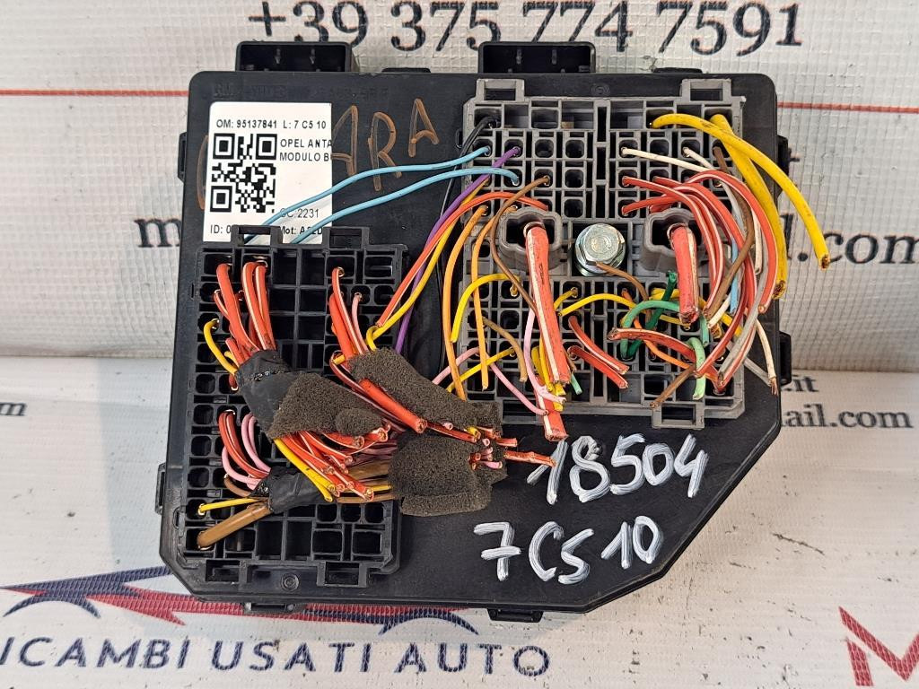 box contenitore porta fusibili OPEL Antara Serie