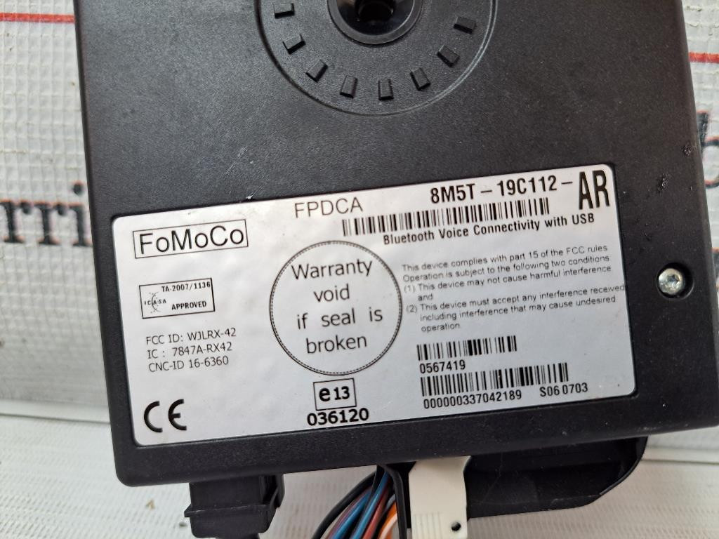 Centralina bluetooth telefono FORD Focus Berlina 5° Serie