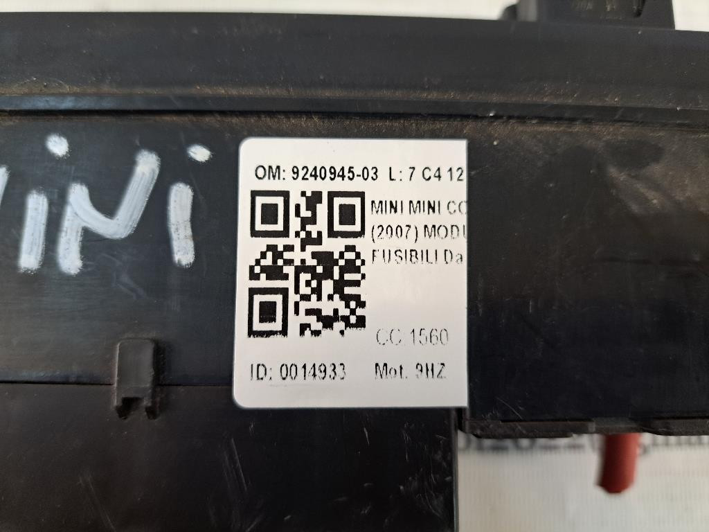 box contenitore porta fusibili MINI Cooper 2° Serie