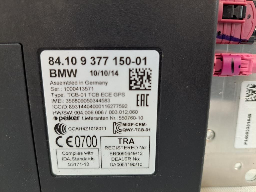 Centralina bluetooth telefono BMW Serie 1 F20 (11>19)