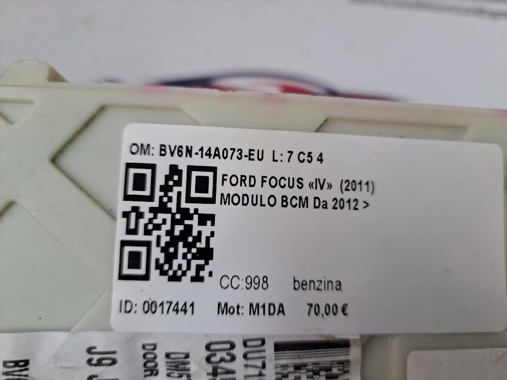 box contenitore porta fusibili FORD Focus Berlina 5° Serie