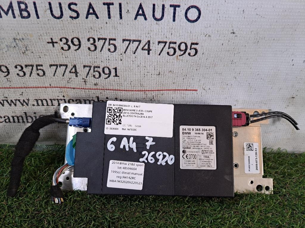 Centralina bluetooth telefono BMW Serie 2  Cabrio (F23) (13>)