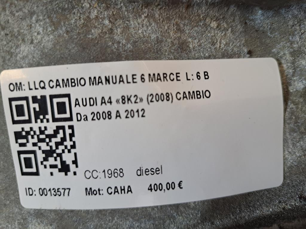 Cambio Manuale Completo AUDI A4 Berlina (07>10)