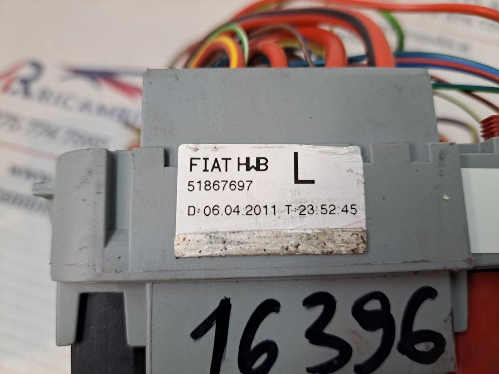 box contenitore porta fusibili ALFA ROMEO Giulietta Serie (940_) (10>13)