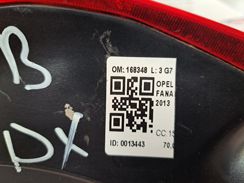 Stop fanale posteriore Destro OPEL Insignia Berlina