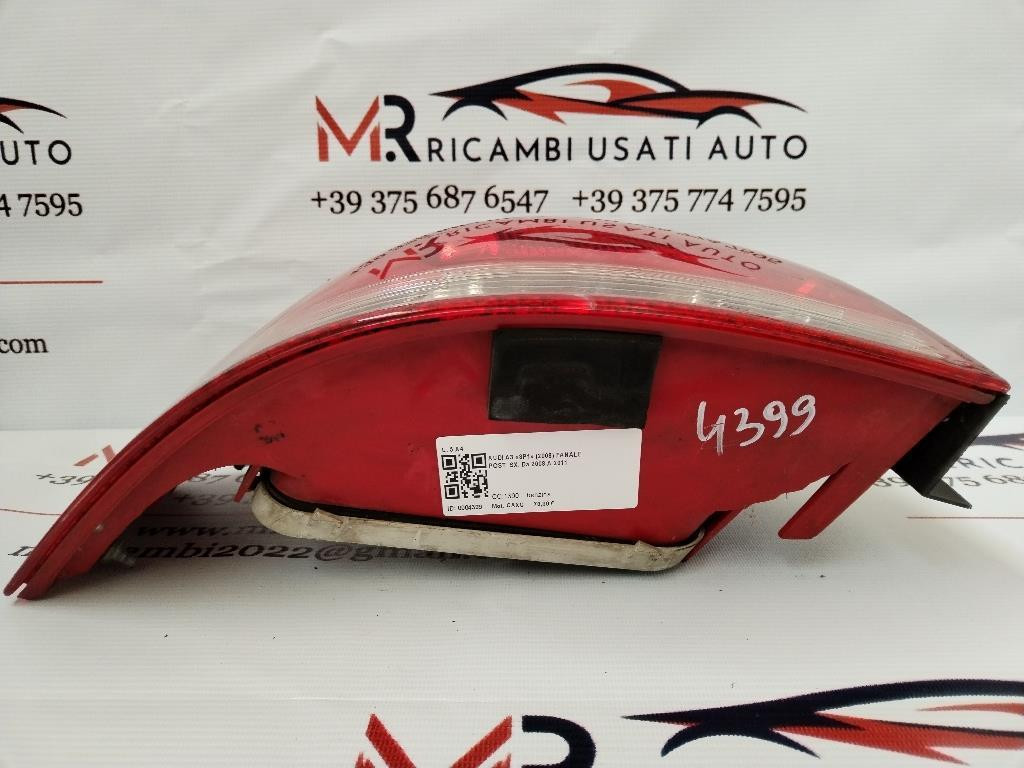 Stop fanale Posteriore Sinistro AUDI A3 Serie (8P1) (05>08)