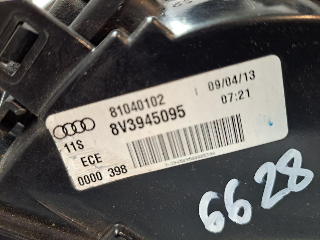 Stop fanale Posteriore Sinistro AUDI A3 Serie (8V1) (12>18)