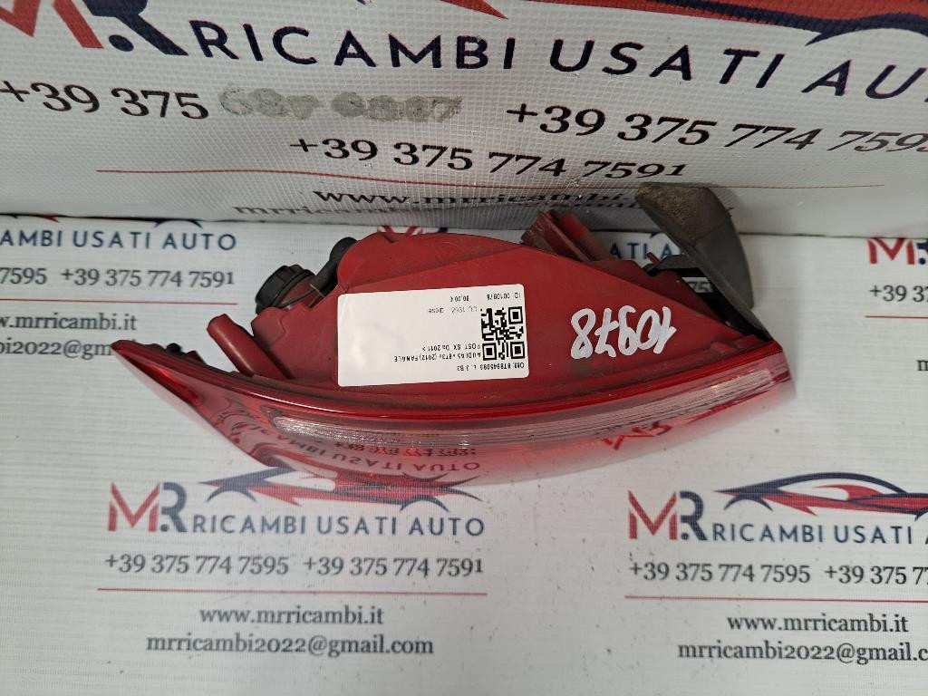 Stop fanale Posteriore Sinistro AUDI A5 Sportback (8TA) (09>)