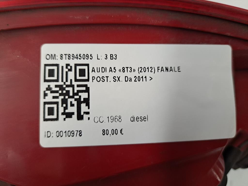 Stop fanale Posteriore Sinistro AUDI A5 Sportback (8TA) (09>)