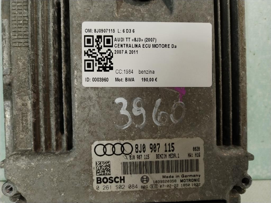 Centralina motore AUDI TT Serie (8J3) (06>14)