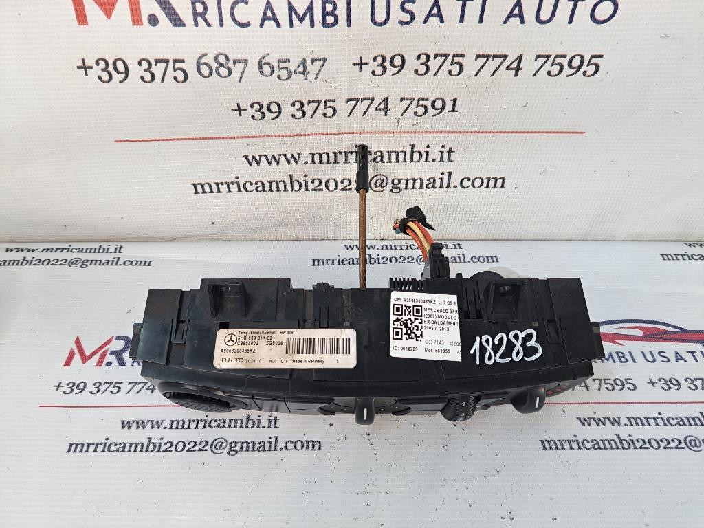 Comandi Clima MERCEDES Sprinter W906 3° Serie