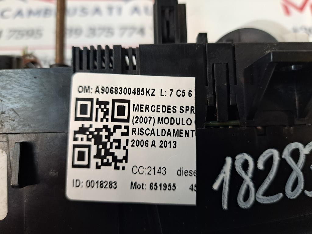 Comandi Clima MERCEDES Sprinter W906 3° Serie